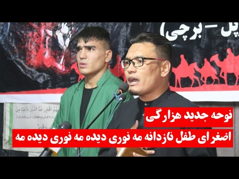 نوحه هزارگی قاری علی احمد اضغر ای طفل نازدانه مه نوری دیده مه نوری دیده مه مسجد امام حسن العسکری