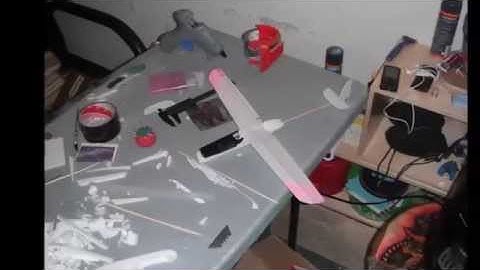 Scratch Built 18" Micro R/C DLG Glider