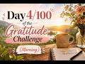 Day 4 of Gratitude Challenge (Thank you Nervous System)