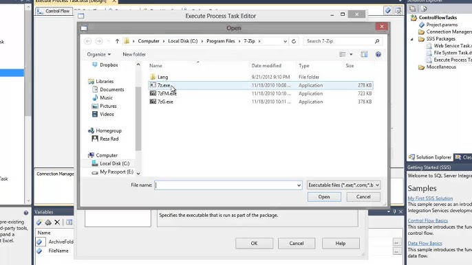 Execute Process Task in SSIS with Examples [Ultimate Tutorial]