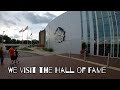 The Crew visit the Pro Football Hall of Fame