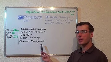 C_TADM51_731 – SAP Exam System Administration Test NetWeaver Questions