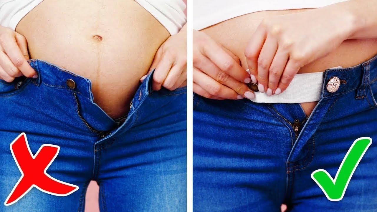 Extension De Bouton De Pantalon De Grossesse Pour Femme Enceinte