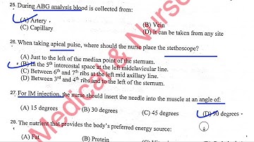 OSSSC Nursing officer Solved Answer Key  Exam Held 19 March 2023| Official Solved Paper  #OSSCNurse