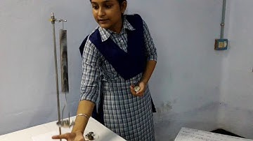 স্প্রিং- এর দোলন কাল ও প্রযুক্ত ভারের সম্পর্ক   Oscillating Mass and Time Period of a spring