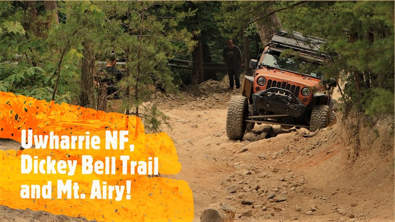 North Carolina adventure Part 2 the Dickey Bell in Uwharrie NF & Mt Airy