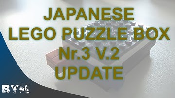 Japanese Lego Puzzle Box Nr 3 v.2 (Two Laps) Update