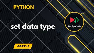 Python | set Datatype | Basic Code | 2026