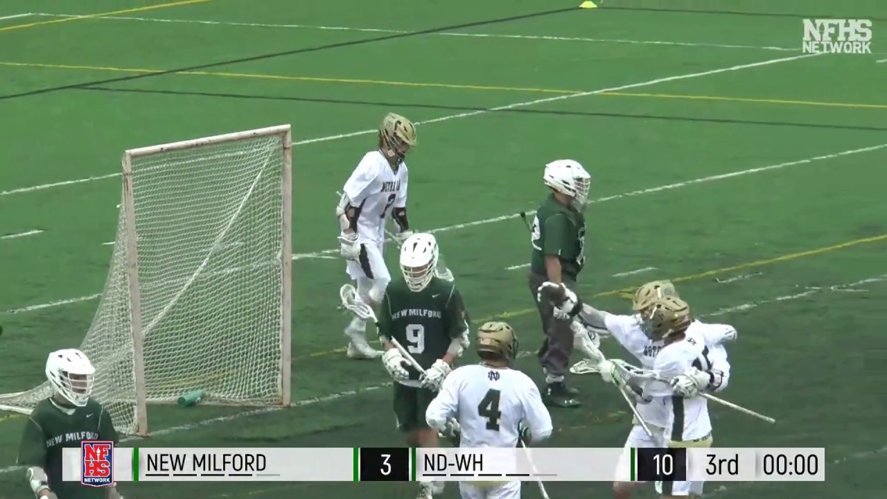 NDWH Lacrosse vs New Milford YouTube