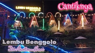 CANTIKNYA LEMBU BENGGOLO FARM RESORT DI MALAM HARI