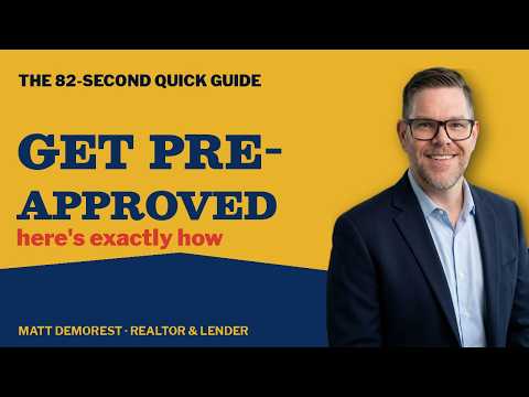 How to Get Pre-Approved for a Mortgage: The 82-Second Quick Guide