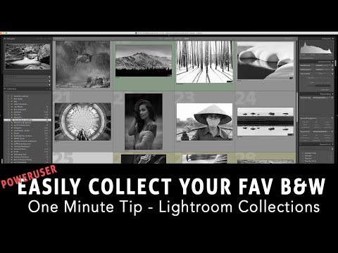 Monday Minute - Find your Favorite B&W Photos in a Single Collection *POWERFUL LR TIP*