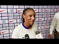 POST-MATCH MIXED ZONE: Crystal Dunn | USWNT vs. Mexico | July 13, 2024