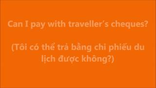 TIẾNG ANH DU LỊCH_27. Thanh toán bằng chi phiếu