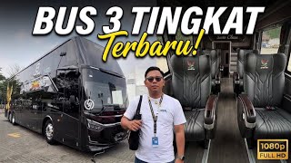 THE NEWEST TRIPLE-DECKER BUS FROM PO GARUDA MAS‼️ LEGACY SR 3 DD SUITE COMBI