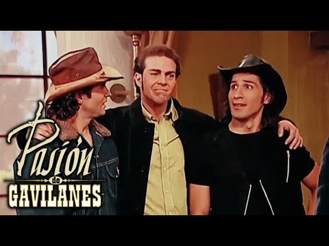 Pasion de Gavilanes - Miguel y Manolo buscan trabajo en la hacienda Reyes