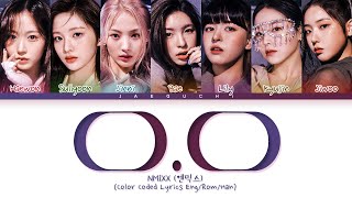 Nmixx Oo Lyrics 엔믹스 Oo 가사 Color Coded Lyrics