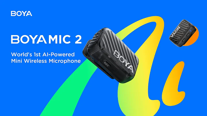 BOYAMIC 2｜True AI-powered wireless mic with advanced noise reduction