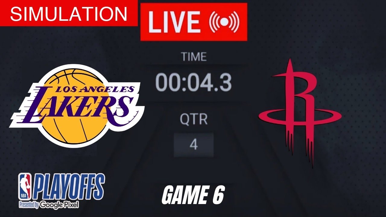 NBA LIVE! Los Angeles Lakers vs Houston Rockets | May 2, 2026 | Game 6 ...