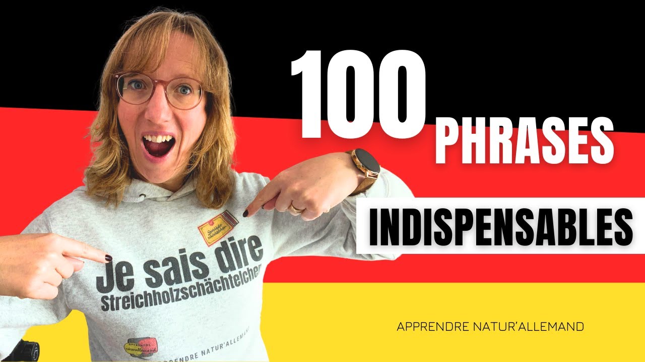 🇩🇪  Allemand pour débutants : Les 100 phrases à connaître absolument !