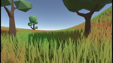 Compute Shader Grass System in Unity