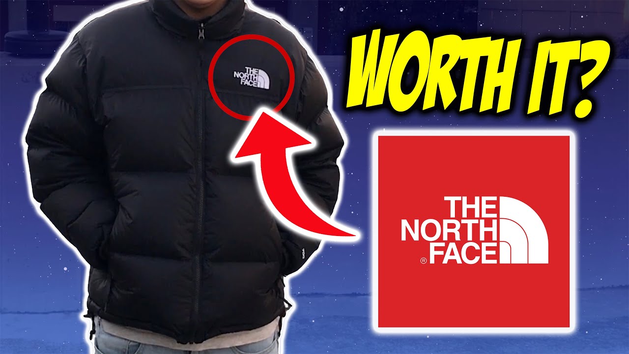 nuptse jacket sizing