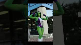 Brianna Torres Conocida Como Missbrisolo Con Su Cosplay De Jennifer Walters She-Hulk
