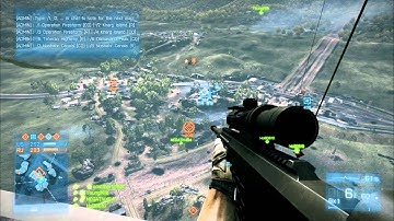 Battlefield 3  how to tower sniping on caspian border