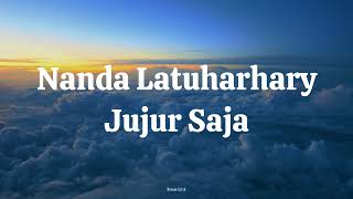 Nanda Latuharhary  -  Jujur Saja Lirik Video