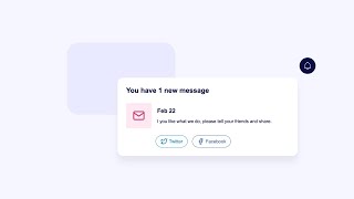 Celebrity Day 4 | 100 Days Of Code | Message Notification UI Wealth