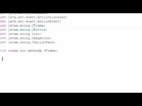 Java Programming Tutorial 62 JButton