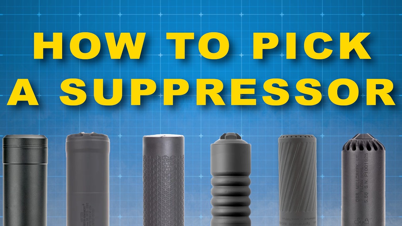 How To Choose The Right Suppressor + Reviewing my 32 silencers