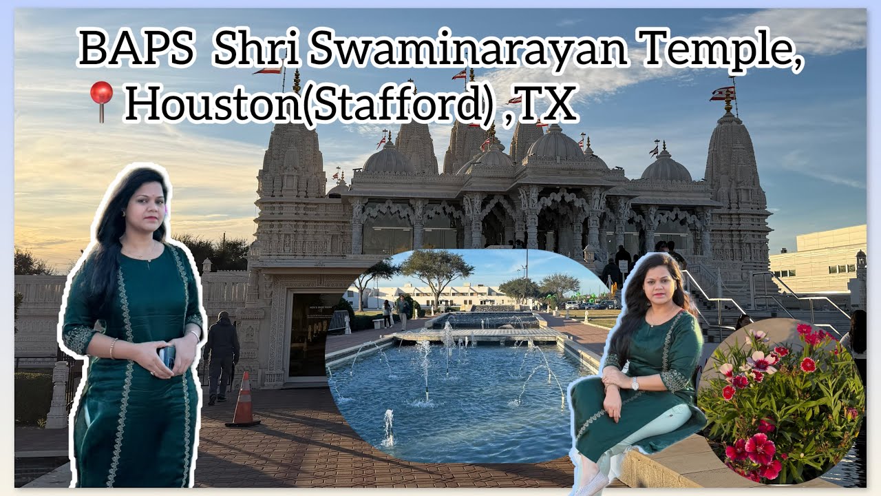 “BAPS Sri Swaminarayan Temple,USA🇺🇸{Temple Tour }“