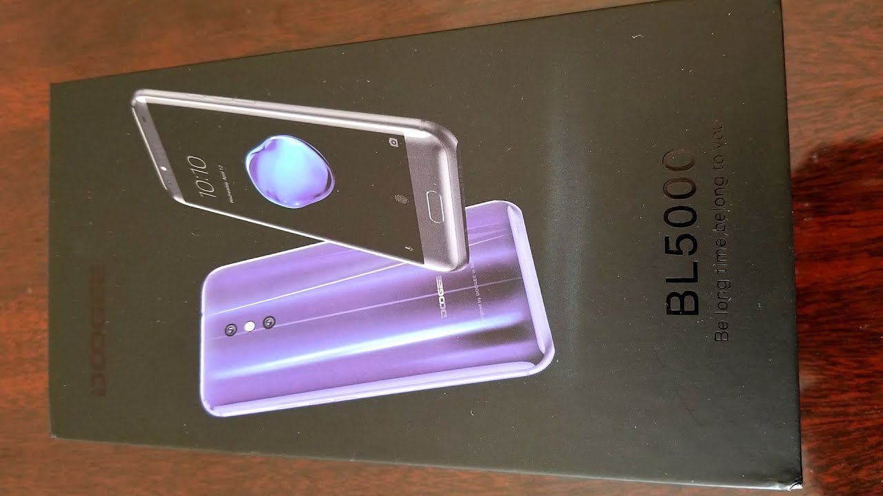 Doogee BL5000 Unboxing in 2018 (5000 mAH battery)