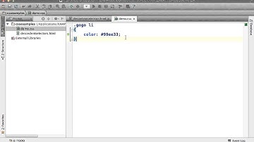 Descendant Selectors in CSS