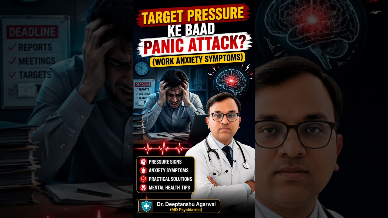 Job Pressure Ki Wajah Se Ghabrahat Aur Dhadkan Badhna? 📉