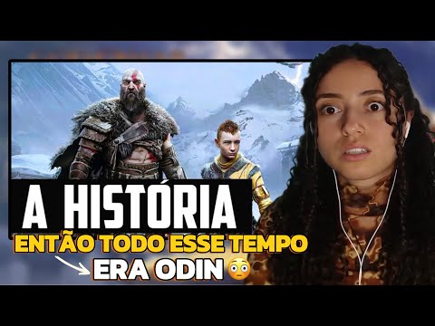 Reagindo a Sessão Spoiler - A HISTÓRIA DE GOD OF WAR RAGNAROK