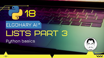 معلومات هامة عن القوائم في لغة البايثون الجزء الثالث || Lists in Python part 3