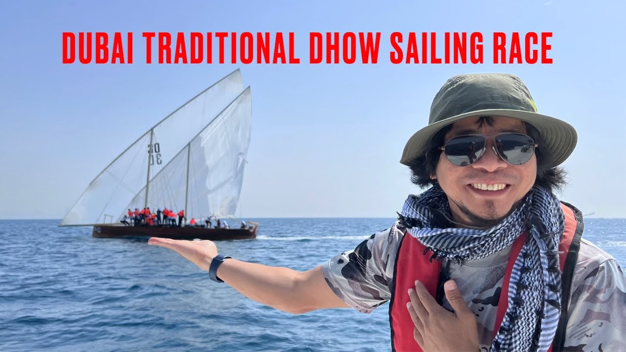 DUBAI TRADITIONAL DHOW SAILING RACE Heat 1 Dhow