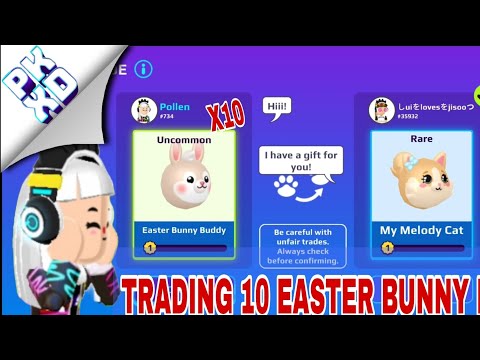 🐇I traded 10 Easter Bunny Buddy