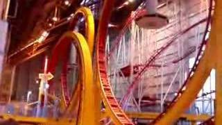 Roller coaster in Edmonton Canada
