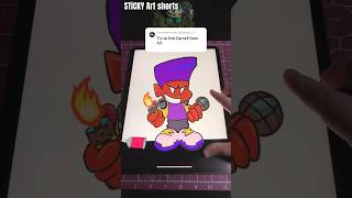 Zooming Until I Find Darnell from FNF in the Infiniti zoom gallery #fnf  #shorts  #art #zoom