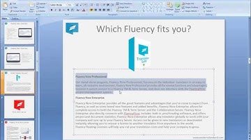 Fluency Now Demonstration -  Proz Virtual Event
