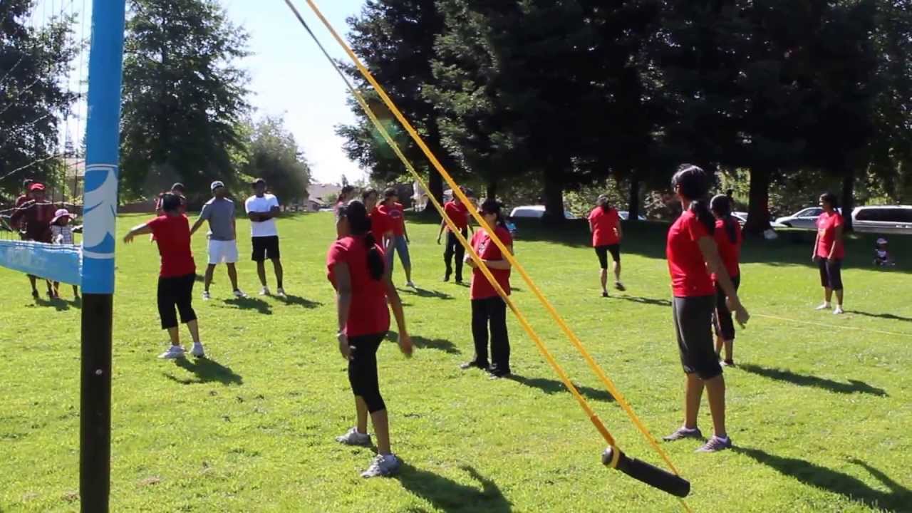 Sacramento India Day 2013, Throw Ball Competition YouTube