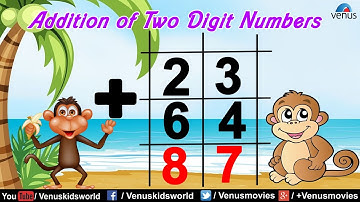 Maths Made Easy ~ Addition of Two Digit Numbers