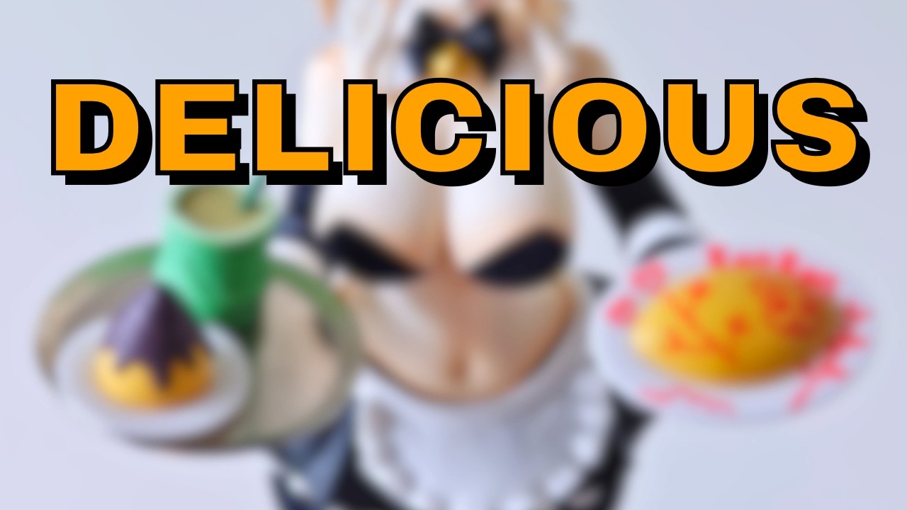 A Full Course Meal // Panda Maid Keyaki Ranran Furry Action Figure