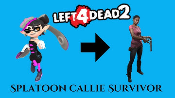L4D2 Workshop Showcase: Splatoon Callie Survivor