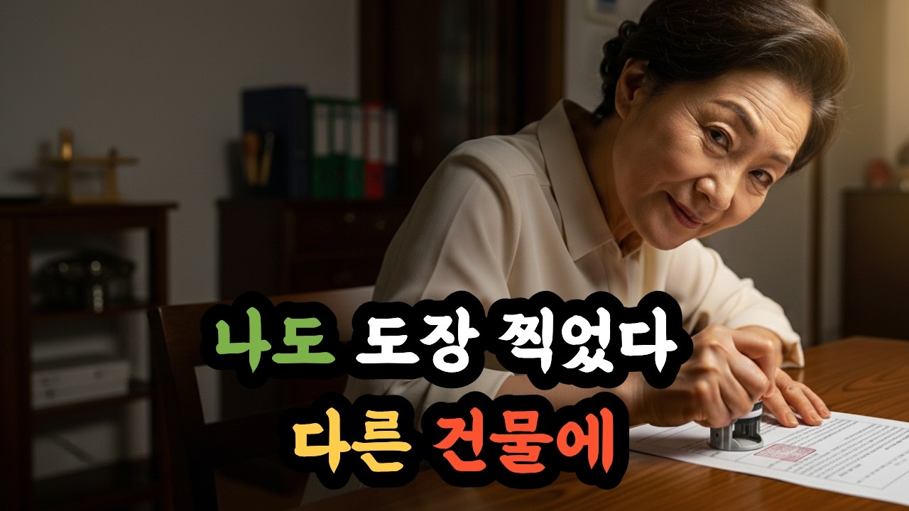 요양원 도장 찍던 날, 어머니 입꼬리가 올라갔다 ｜노후사연