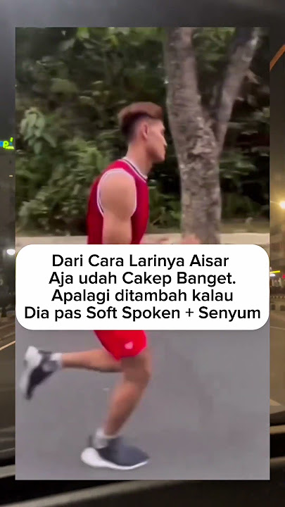 Lihat Aisar Lari Aja Jaatuh Cinta Sama Langkahnya 😍