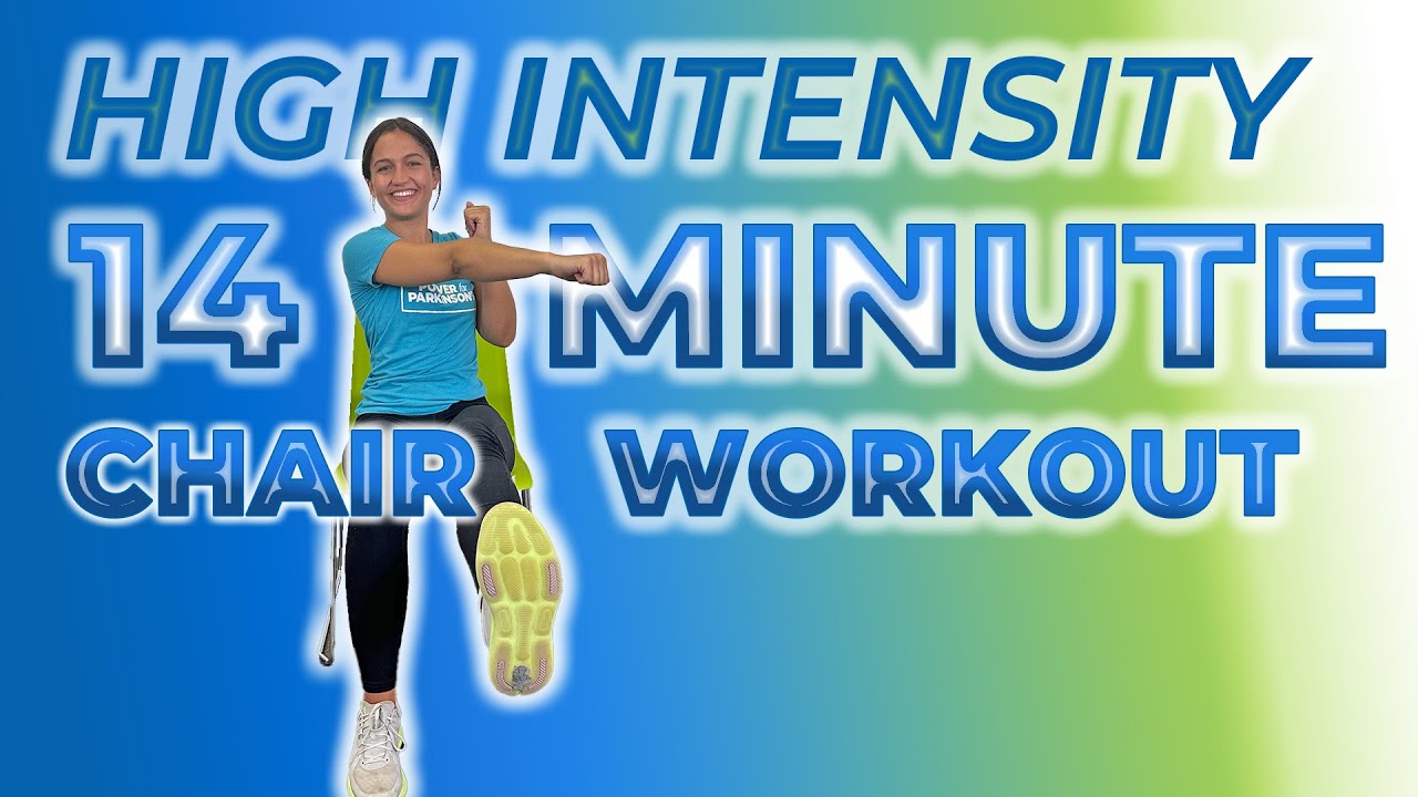 High Intensity 14 Minute Chair Workout for Parkinson's YouTube